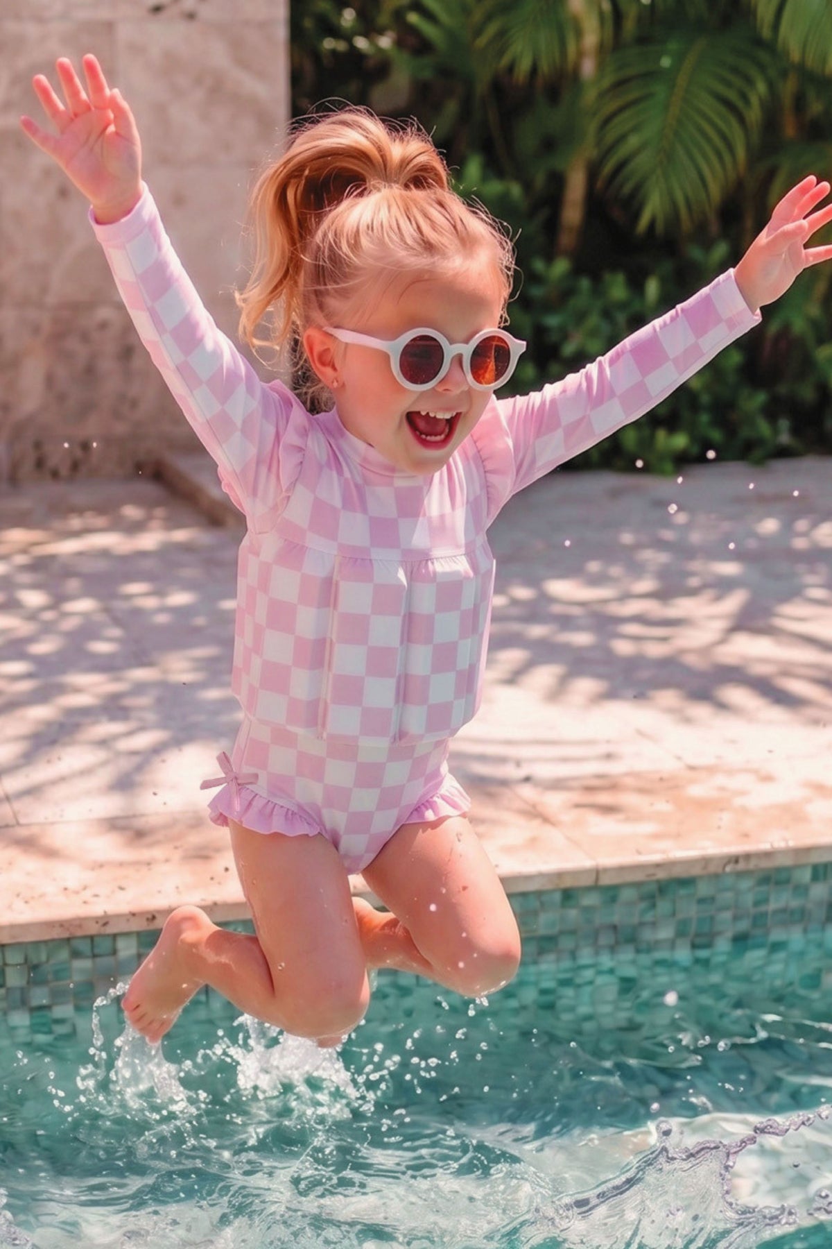 Checkmate Ballet Pink – Long Sleeve