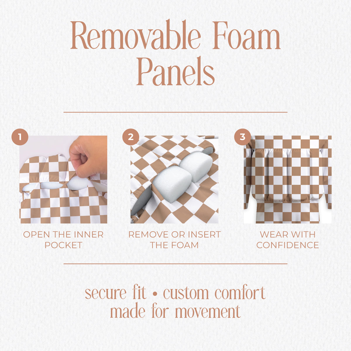Checkmate Mocha – Long Sleeve